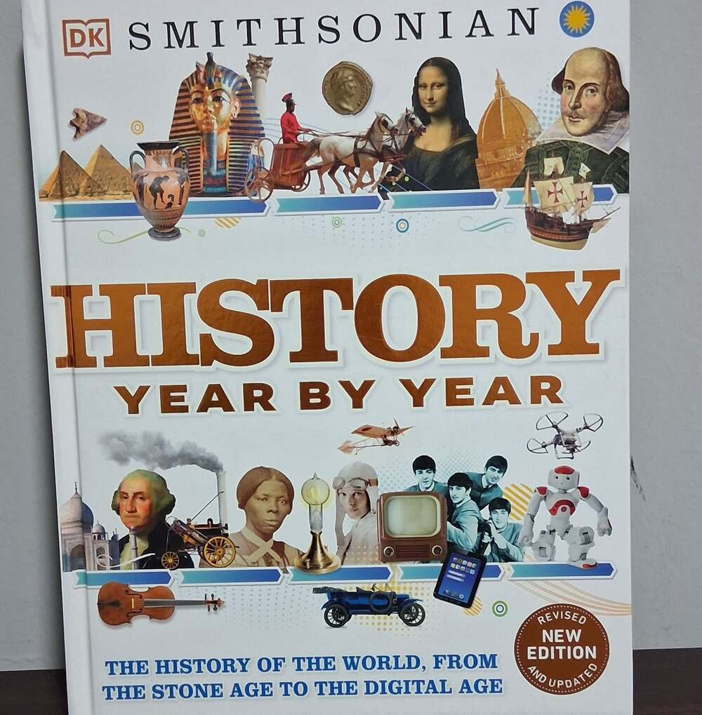 DK Smithsonian History Year by Year Hard Cover Book